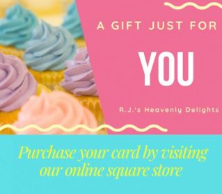 RJ's Heavenly Delights Gift Cards